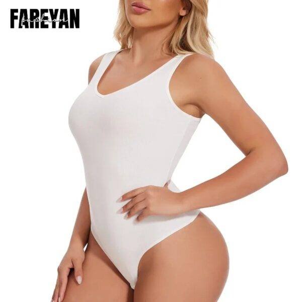 WOMAN WEARING WHITE SEEMLESS WHISPER SHAPEWEAR