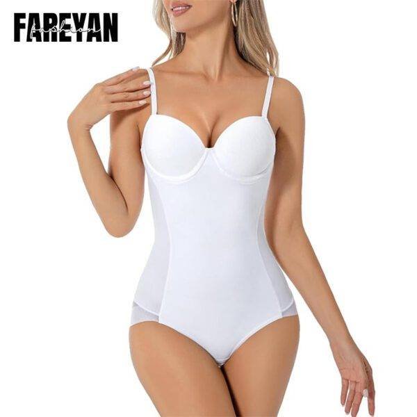 Fareyan white underwire bodysuit