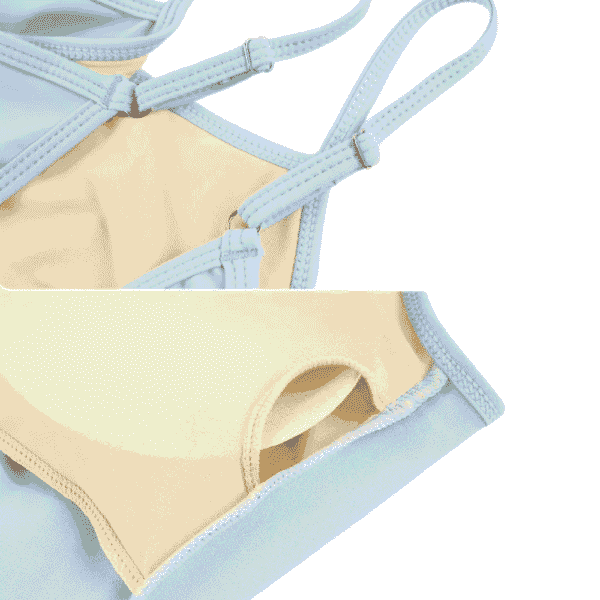 Women Ballet Sleeveless Adjustable Straps Leotard - Image 4