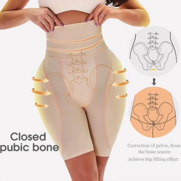 Butt Lifting Shaping Shorts with Pads - Image 4