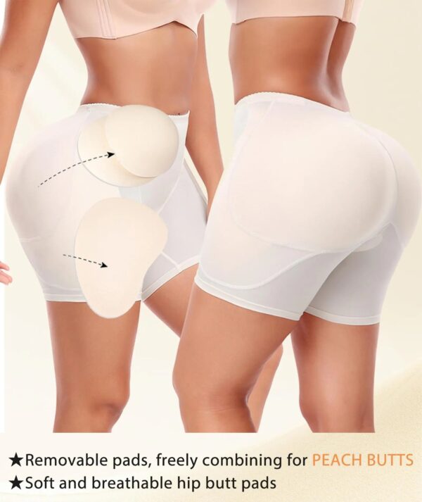 Hip Enhancer Shaping Shorts with Pads - Image 4