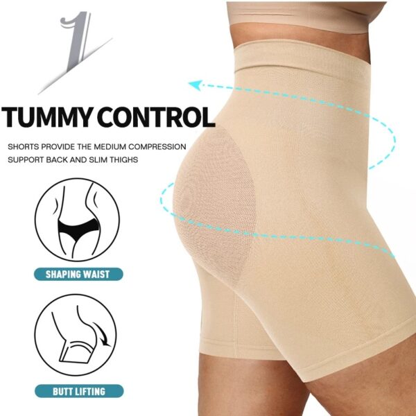 High-Waist Mesh Buttock Enhancing Shapewear - Image 4
