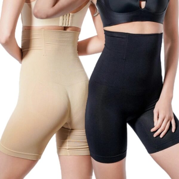 High Waist Tummy Control Shaping Shorts - Image 5